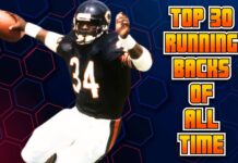 Top 30 NFL Running Backs of All-Time