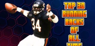 Top 30 NFL Running Backs of All-Time