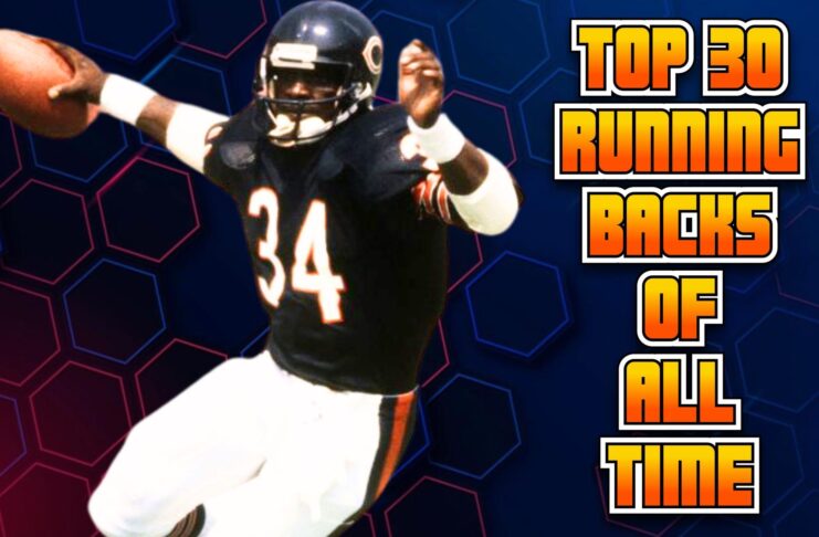 Top 30 NFL Running Backs of All-Time