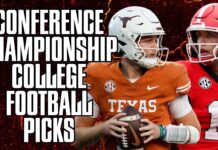 NCAA Football Conference Championship Picks