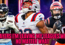 Players I’m Leaving My Leagues With No Matter What – RB Edition
