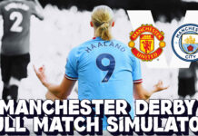 Manchester Derby Full Match Simulator