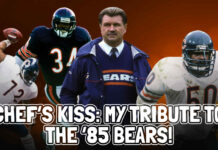 Chef’s Kiss: My Tribute to the ‘85 Bears