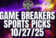 Game Breakers Sports Picks – 10/27/25