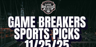 Game Breakers Picks – 11/25/25