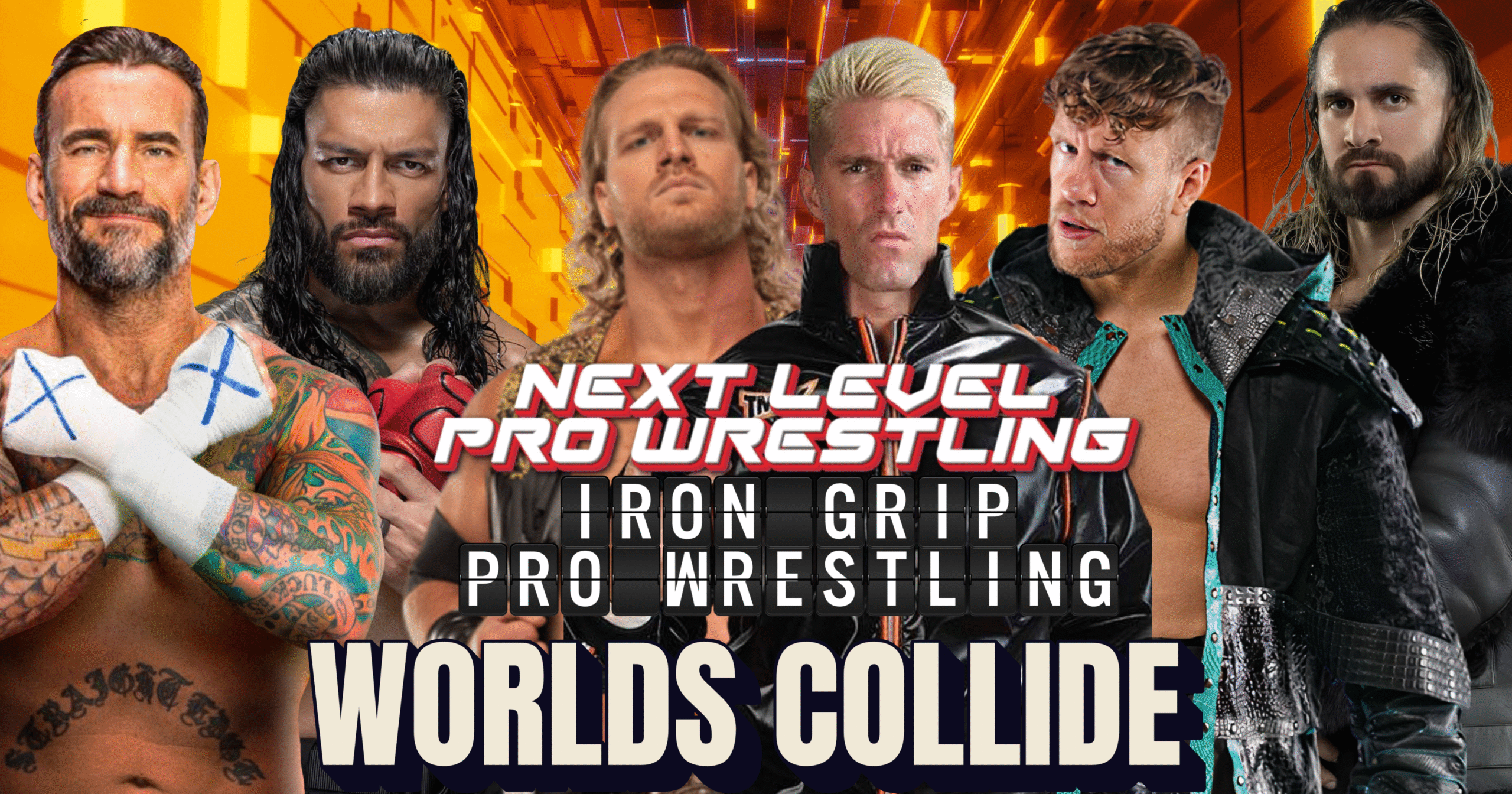 Next Level Pro Wrestling X Iron Grip Pro Wrestling – Worlds Collide (Show 46)