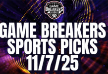 Game Breakers Sports Picks – 11/7/25
