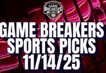 Game Breakers Sports Picks – 11/14/25