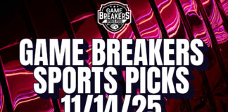 Game Breakers Sports Picks – 11/14/25