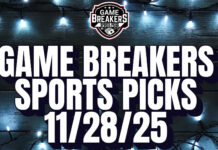 Game Breakers Sports Picks – 11/28/25