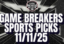 Game Breakers Sports Picks – 11/11/25