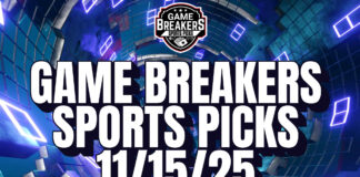 Game Breakers Sports Picks – 11/15/25