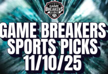 Game Breakers Sports Picks – 11/10/25