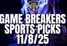 Game Breakers Sports Picks – 11/8/25
