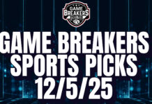 Game Breakers Sports Picks – 12/5/25