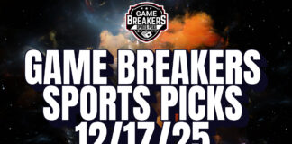 Game Breakers Sports Picks – 12/17/25