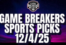 Game Breakers Sports Picks – 12/4/25