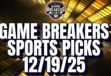 Game Breakers Sports Picks – 12/19/25
