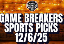 Game Breakers Sports Picks – 12/6/25