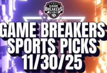 Game Breakers Sports Picks – 11/30/25