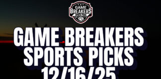 Game Breakers Sports Picks – 12/16/25