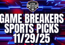 Game Breakers Sports Picks – 11/29/25