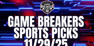 Game Breakers Sports Picks – 11/29/25