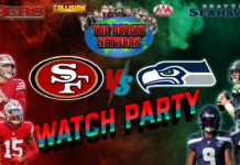49ers vs Seahawks Divisional Round Watch Party