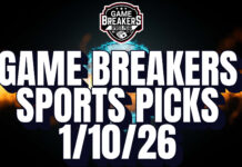 Game Breakers Sports Picks – 1/10/26
