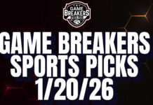 Game Breakers Sports Picks – 1/20/26
