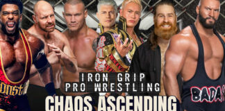Iron Grip Pro Wrestling – Chaos Ascending (Show 50)