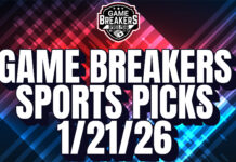 Game Breakers Sports Picks 1/21/26