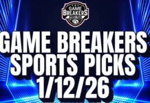 Game Breakers Sports Picks – 1/12/26
