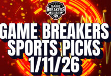 Game Breakers Sports Picks – 1/11/26
