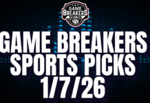 Game Breakers Sports Picks – 1/7/26