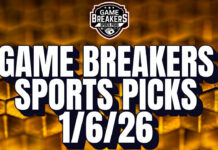 Game Breakers Sports Picks – 1/6/26