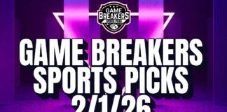 Game Breakers Sports Picks – 2/1/26