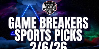 Game Breakers Sports Picks – 2/6/26