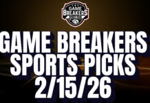 Game Breakers Sports Picks – 2/15/26