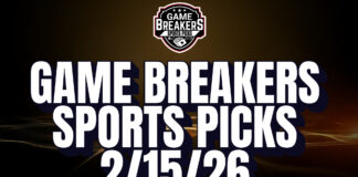 Game Breakers Sports Picks – 2/15/26