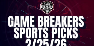 Game Breakers Sports Picks – 2/25/26