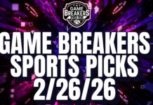 Game Breakers Sports Picks – 2/26/26