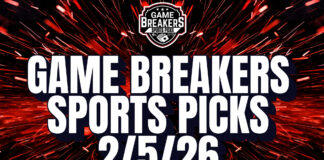 Game Breakers Sports Picks – 2/5/26