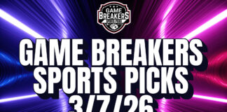 Game Breakers Sports Picks – 3/7/26
