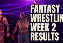 Season 5 Week 2 Fantasy Wrestling Results