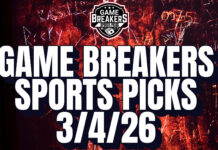 Game Breakers Sports Picks – 3/4/26