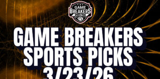 Game Breakers Sports Picks – 3/23/26