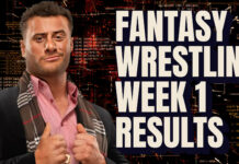 Season 5 Week 1 Fantasy Wrestling Results