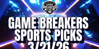 Game Breakers Sports Picks – 3/21/26