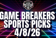Game Breakers Sports Picks – 4/8/26